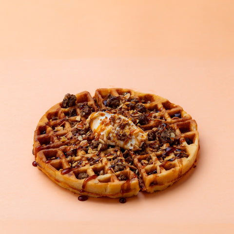Waffle Cream Cheese e Crumble