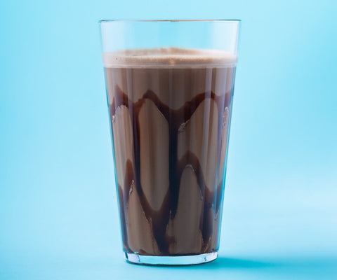 Choco Ice - leite, Nescau e calda de chocolate